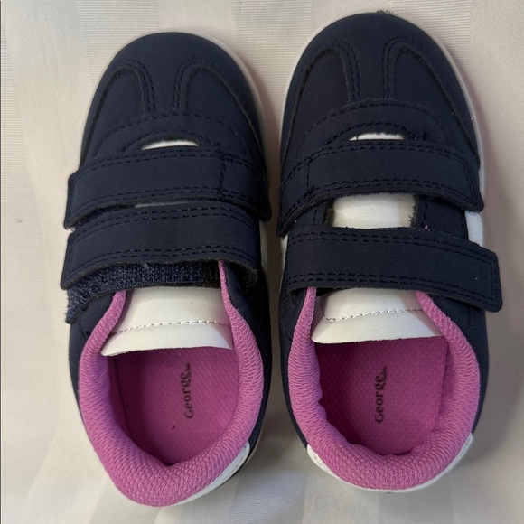 George Kids' Sneakers in Navy and Pink - Picture 2 of 9